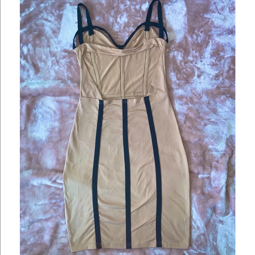 Nude Mini Dress - Picture 2 of 2